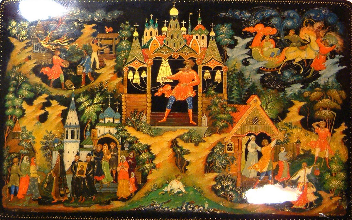 The Legendary Art of the Russian Lacquer Miniature – Cherry's Cache